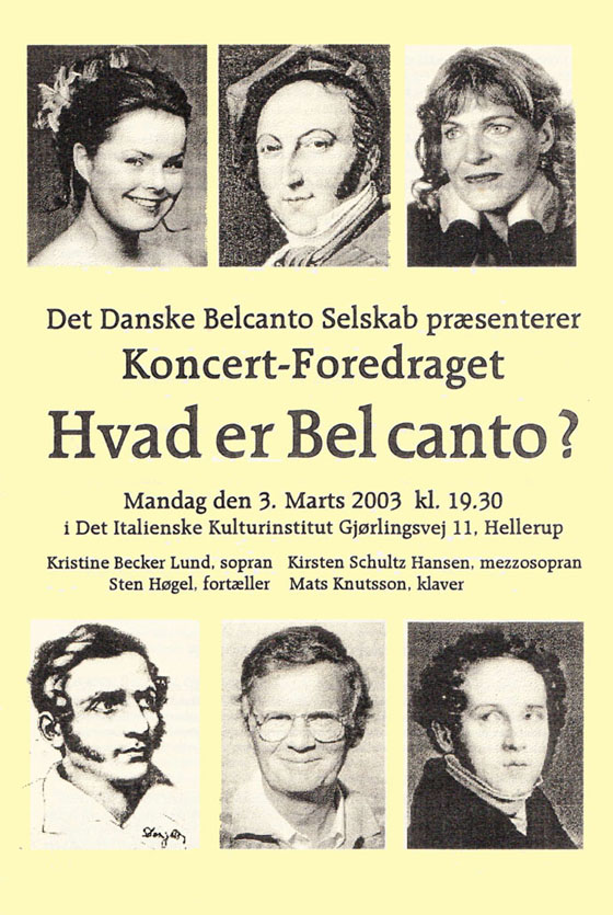 Hvad er bel canto 1